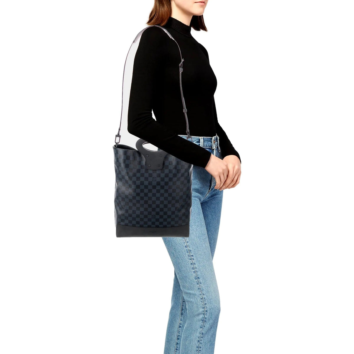 Louis Vuitton North South Tote Damier Cobalt - Black - Handbags - Clayton's Online Store