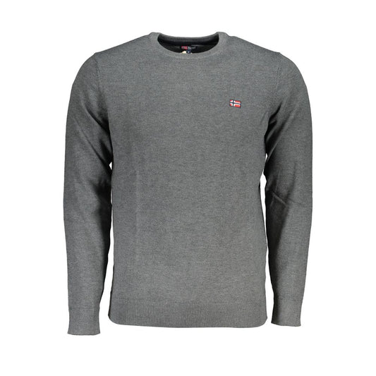 Norway 1963 Gray Fabric Sweater