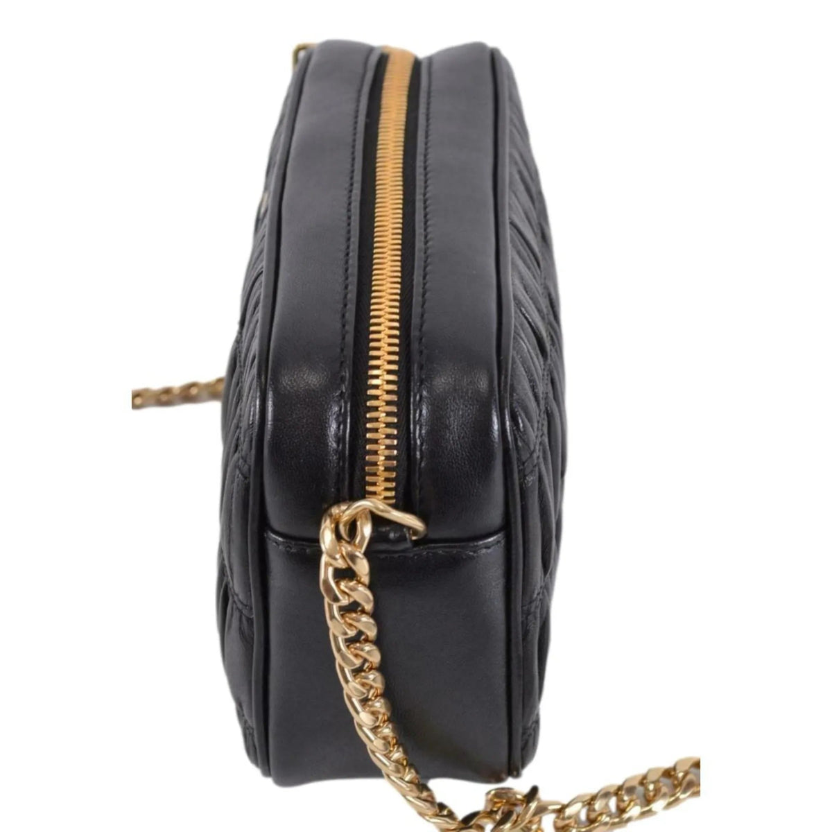 Prada Black Gaufre Leather Small Crossbody Bag - Handbags - Clayton's Online Store