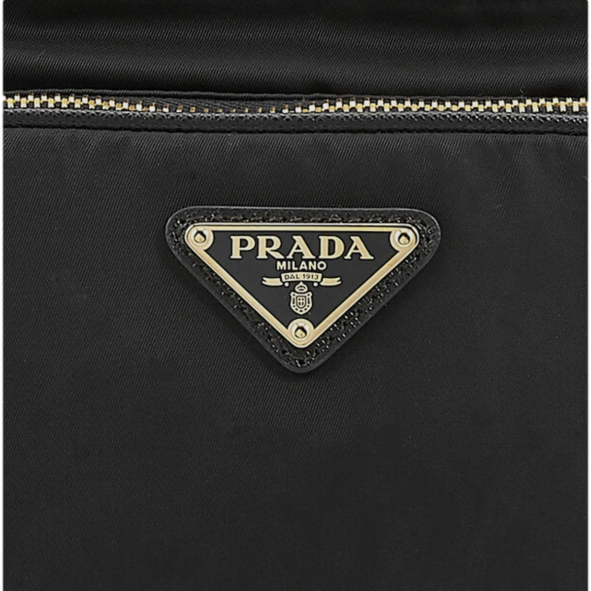 Prada Black Tessuto Nylon Saffiano Leather Crossbody Satchel Bag - Handbags - Clayton's Online Store