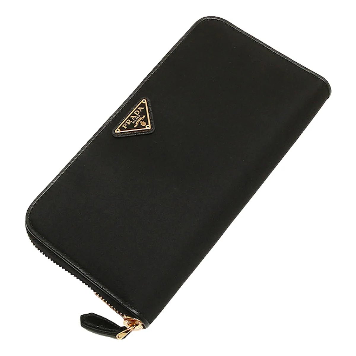 Prada Black Tessuto Nylon Zip Around Wallet - Wallets - Clayton's Online Store