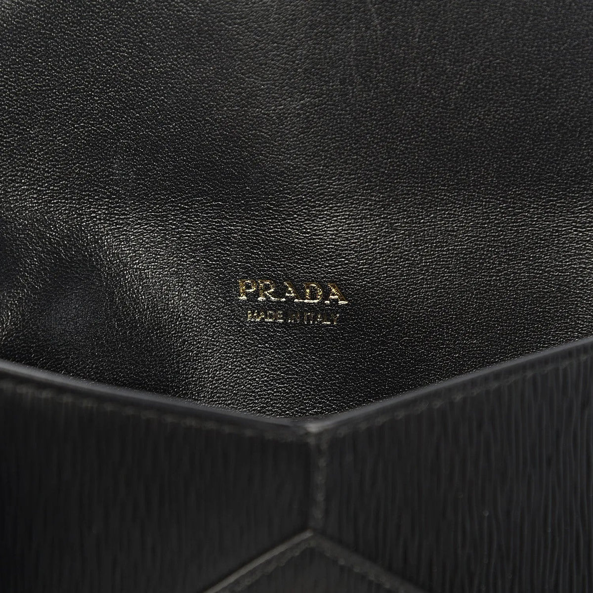 Prada Black Vitello Move Leather Long Envelope Wallet - Wallets - Clayton's Online Store