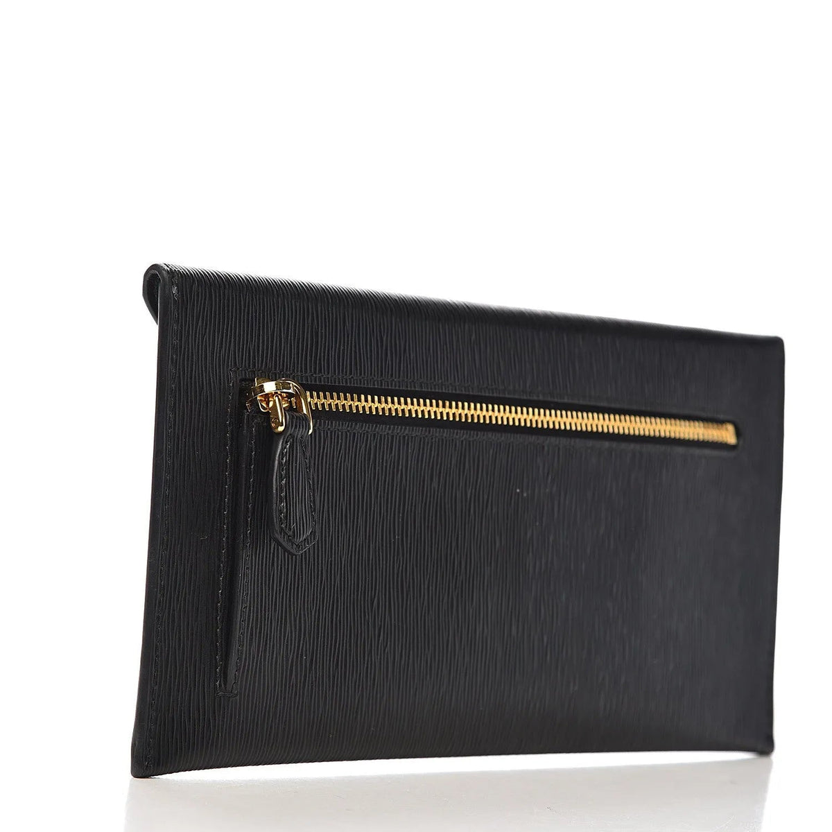 Prada Black Vitello Move Leather Long Envelope Wallet - Wallets - Clayton's Online Store