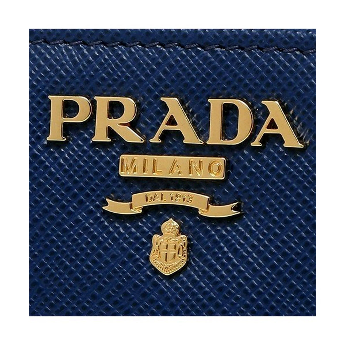 Prada Blue Multi - Colored Saffiano Wallet with Coin Pouch - Wallets - Clayton's Online Store