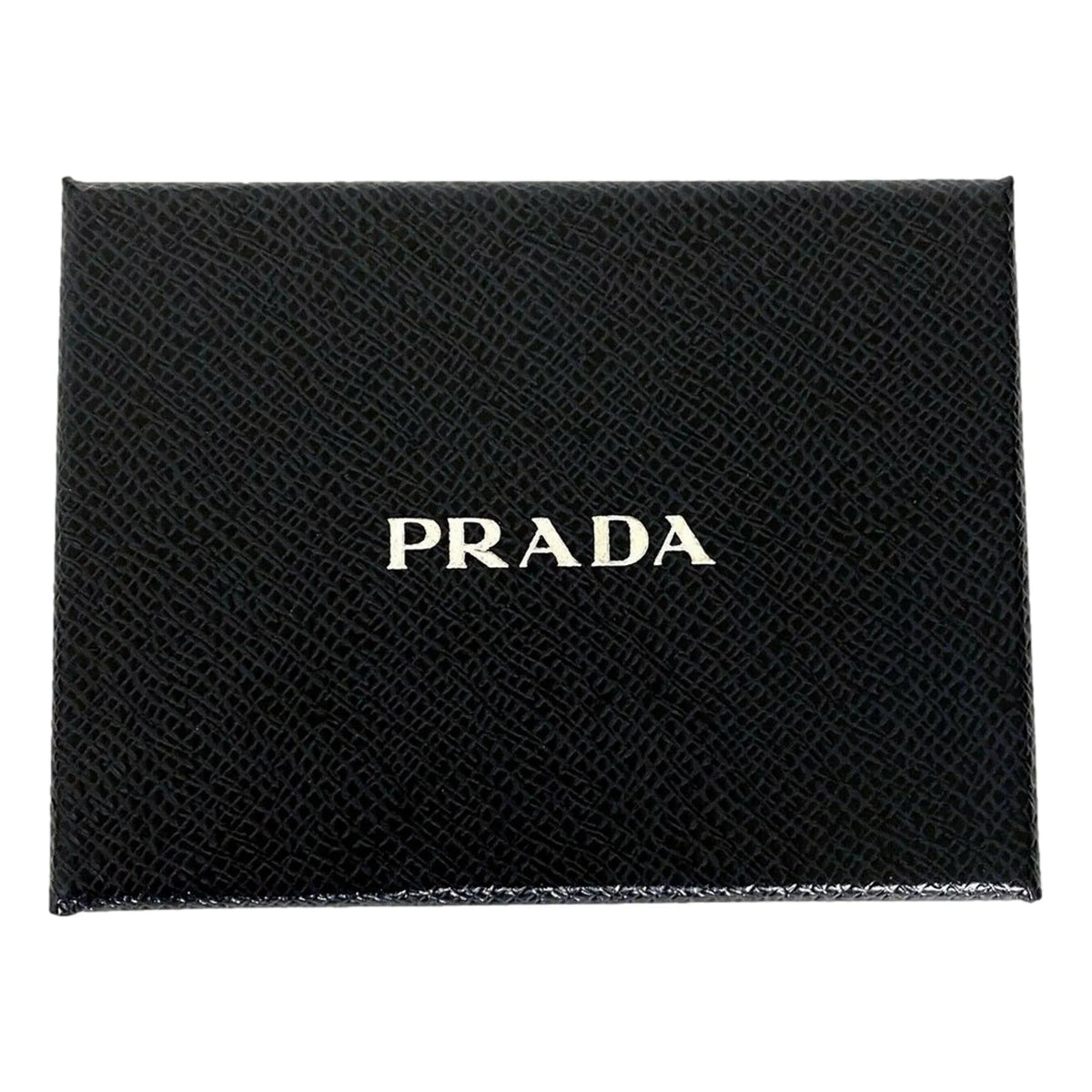 Prada Blue Vitello Move Leather Triangle Logo Card Case Wallet - Wallets - Clayton's Online Store