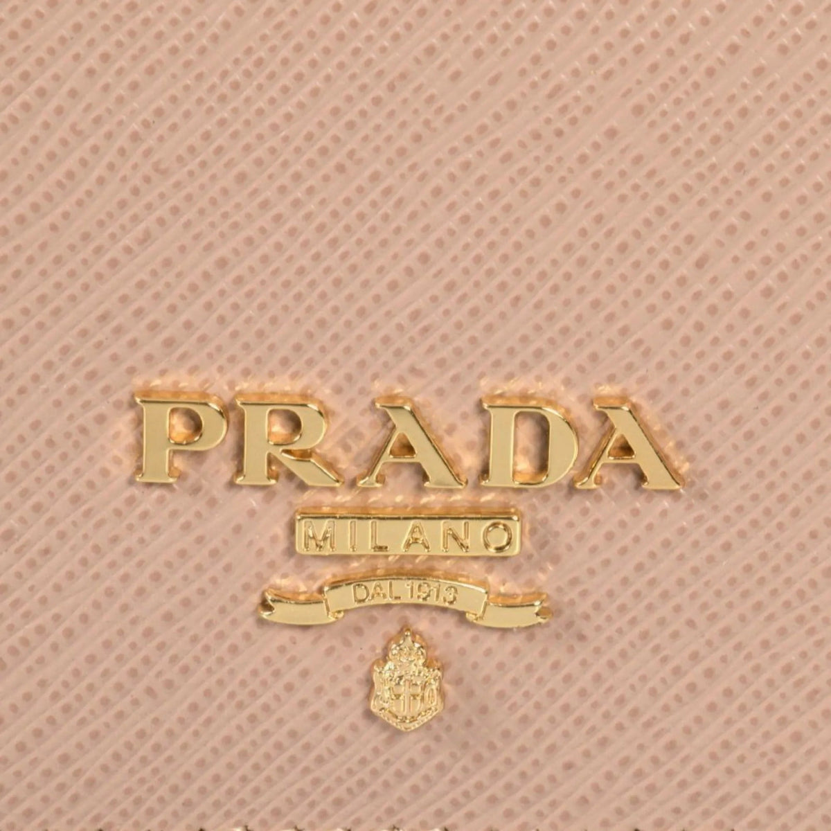 Prada Cammeo Beige Saffiano Leather Credit Card Holder Wallet - Wallets - Clayton's Online Store