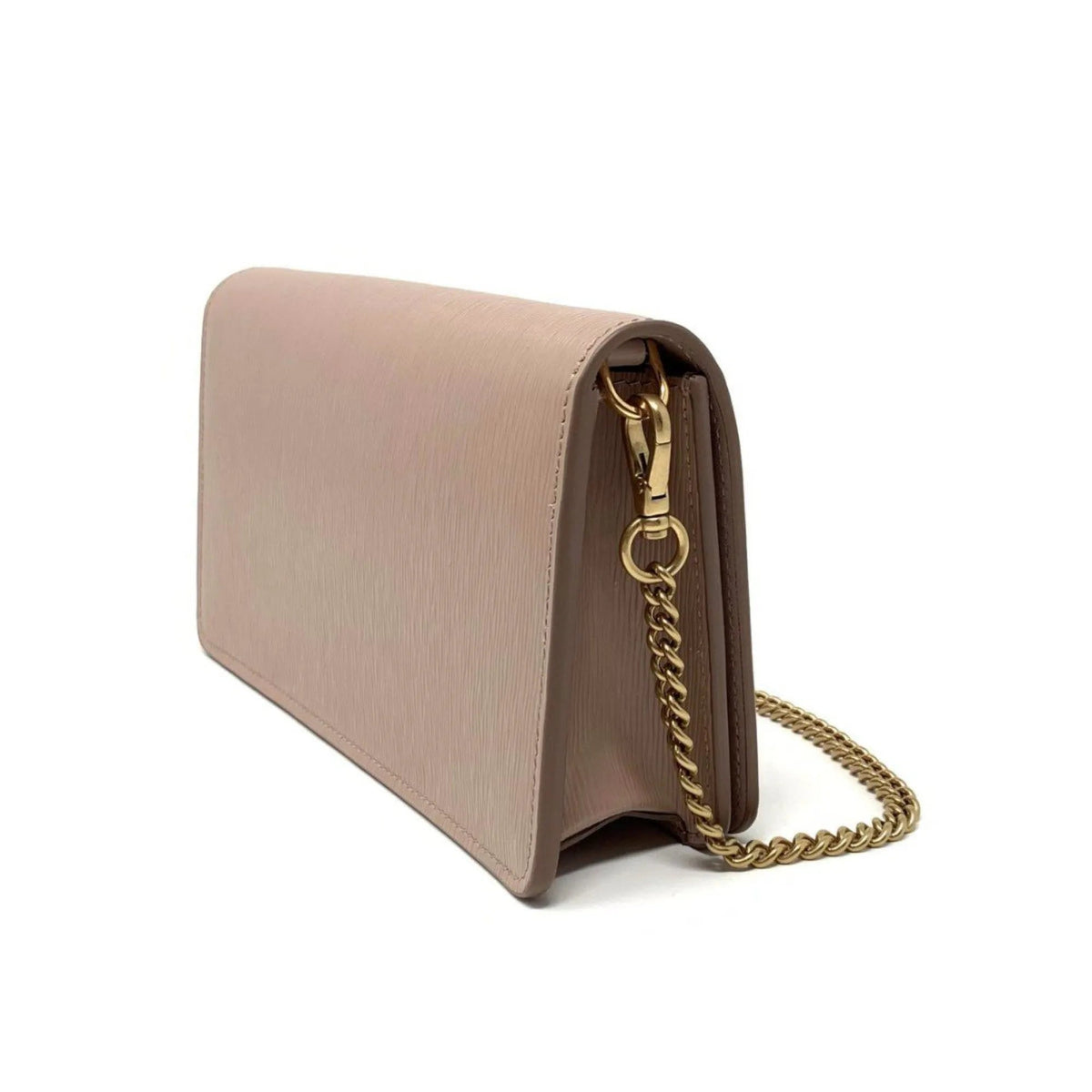 Prada Cipria Beige Vitello Move Leather Chain Wallet Crossbody Bag - Handbags - Clayton's Online Store