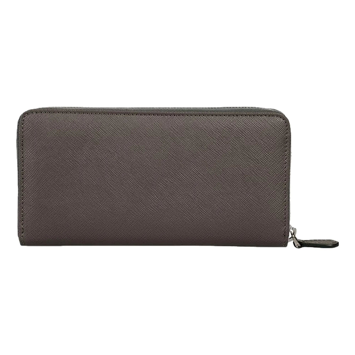 Prada Continental Zip - Around Wallet Saffiano Leather Argilla Grey - Wallets - Clayton's Online Store