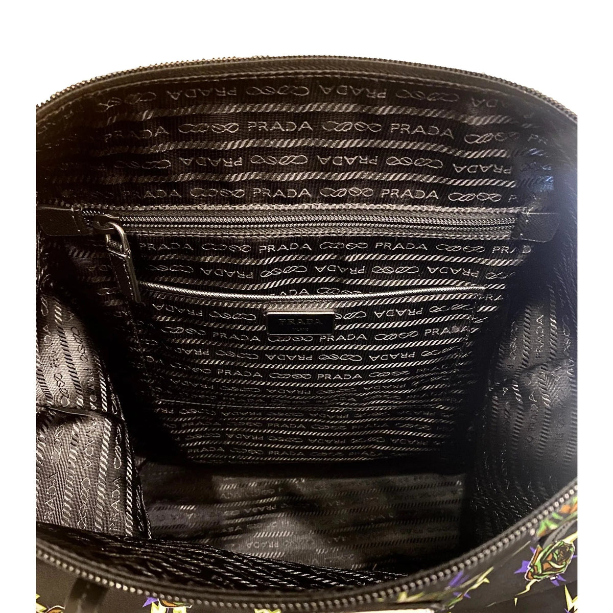 Prada Frankenstein Black Nylon Convertible Shopping Tote - Handbags - Clayton's Online Store