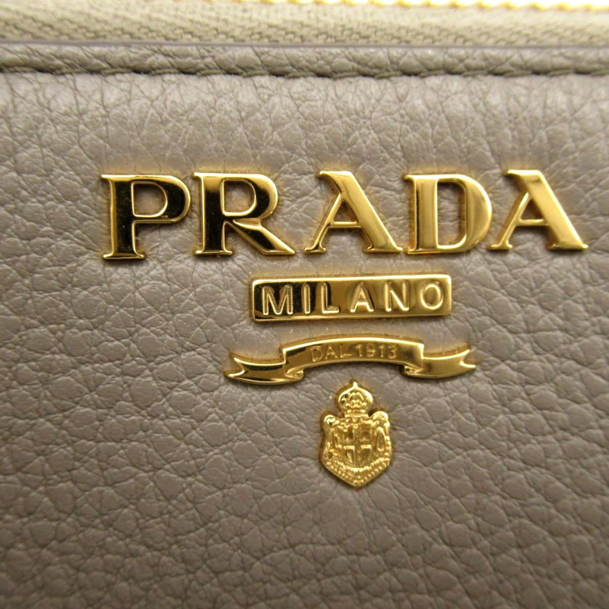 Prada Large Saffiano Leather Wallet Grey Blue - Wallets - Clayton's Online Store