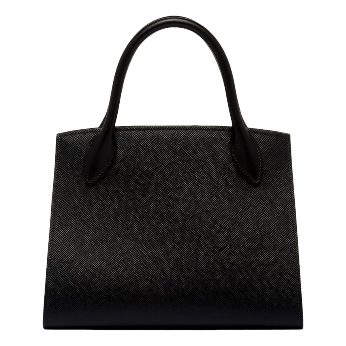 Prada Monochrome Saffiano Top Handle Crossbody Tote Bag Black - Handbags - Clayton's Online Store