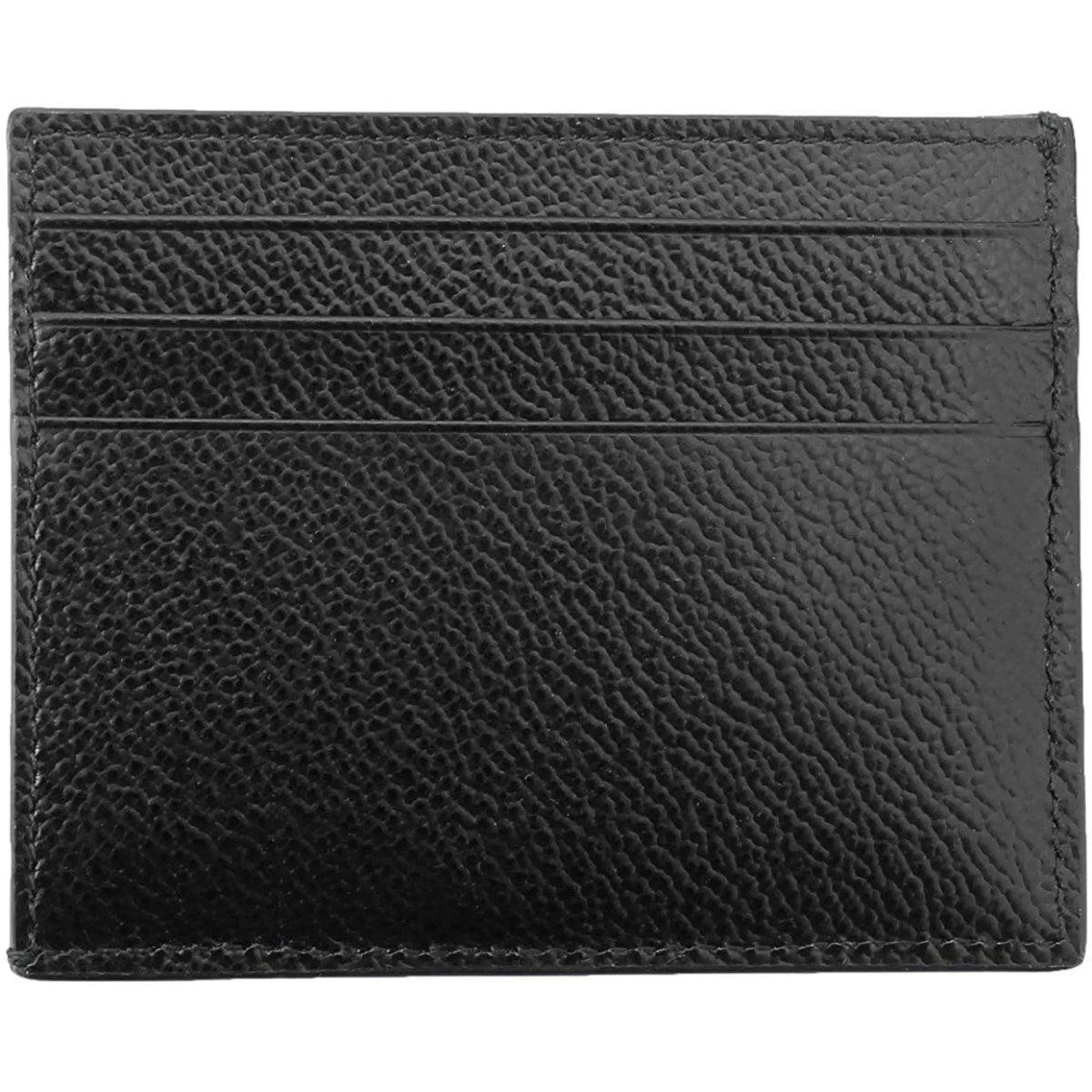 Prada Nero Black Vitello Leather Card Holder Triangle Logo - Wallets - Clayton's Online Store