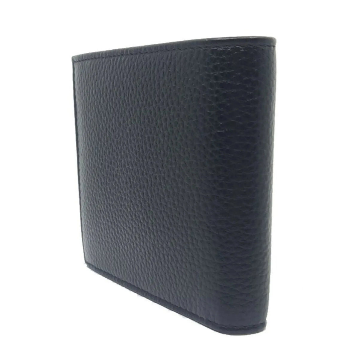 Prada Portaf. Orizzontale Nero Black Vitello Grain Leather Wallet