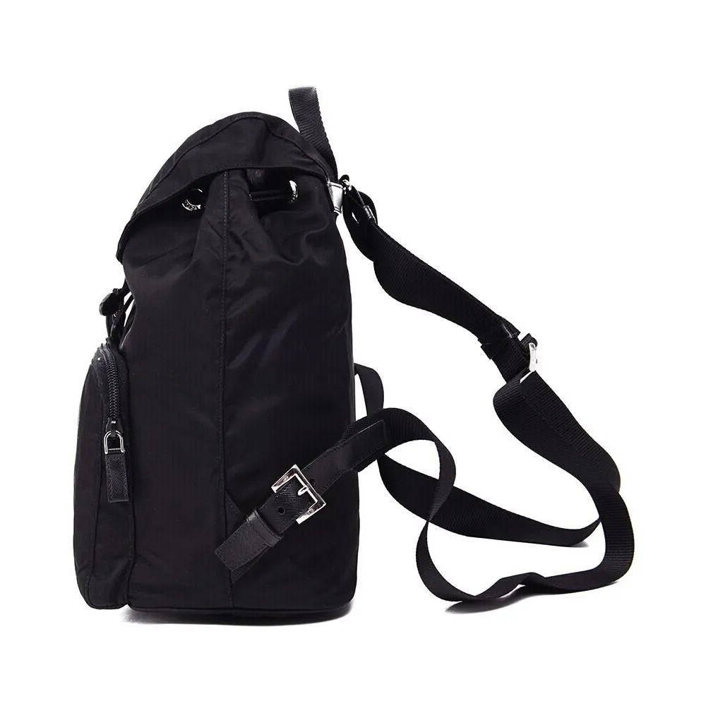 Prada Re - Nylon Black Drawstring Medium Rucksack Backpack - Handbags - Clayton's Online Store