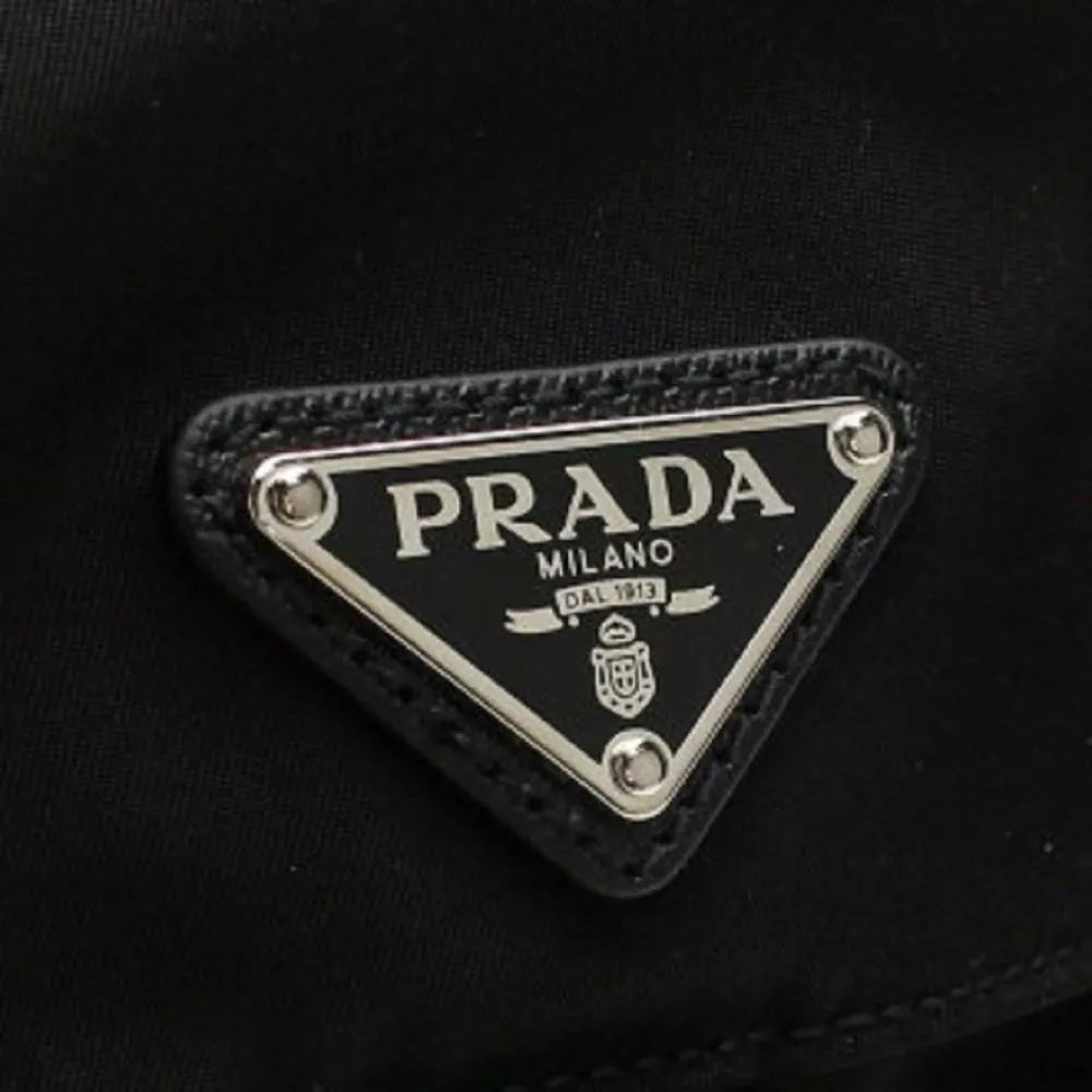 Prada Re - Nylon Black Drawstring Medium Rucksack Backpack - Handbags - Clayton's Online Store