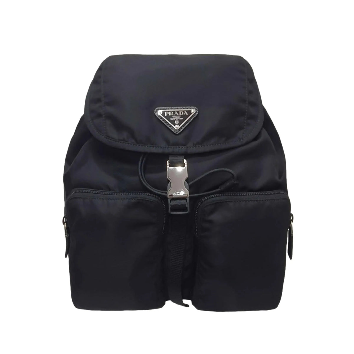 Prada Re - Nylon Black Drawstring Small Rucksack Backpack - Handbags - Clayton's Online Store