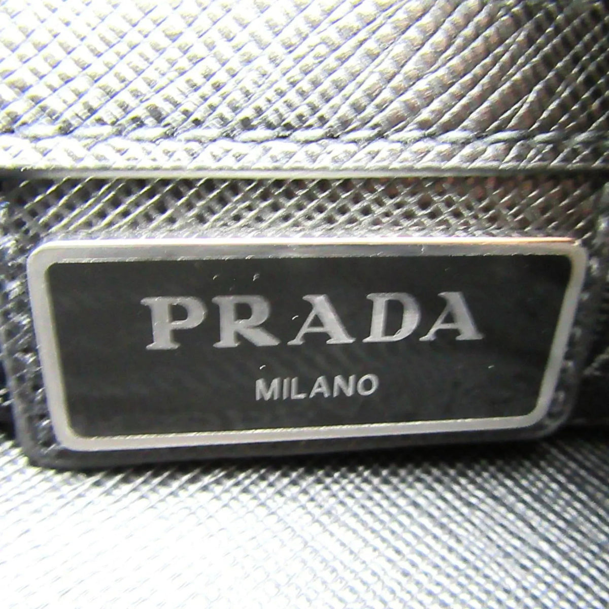 Prada Re - Nylon Black Nylon and Saffiano Large Crossbody Tote Bag - Handbags - Clayton's Online Store