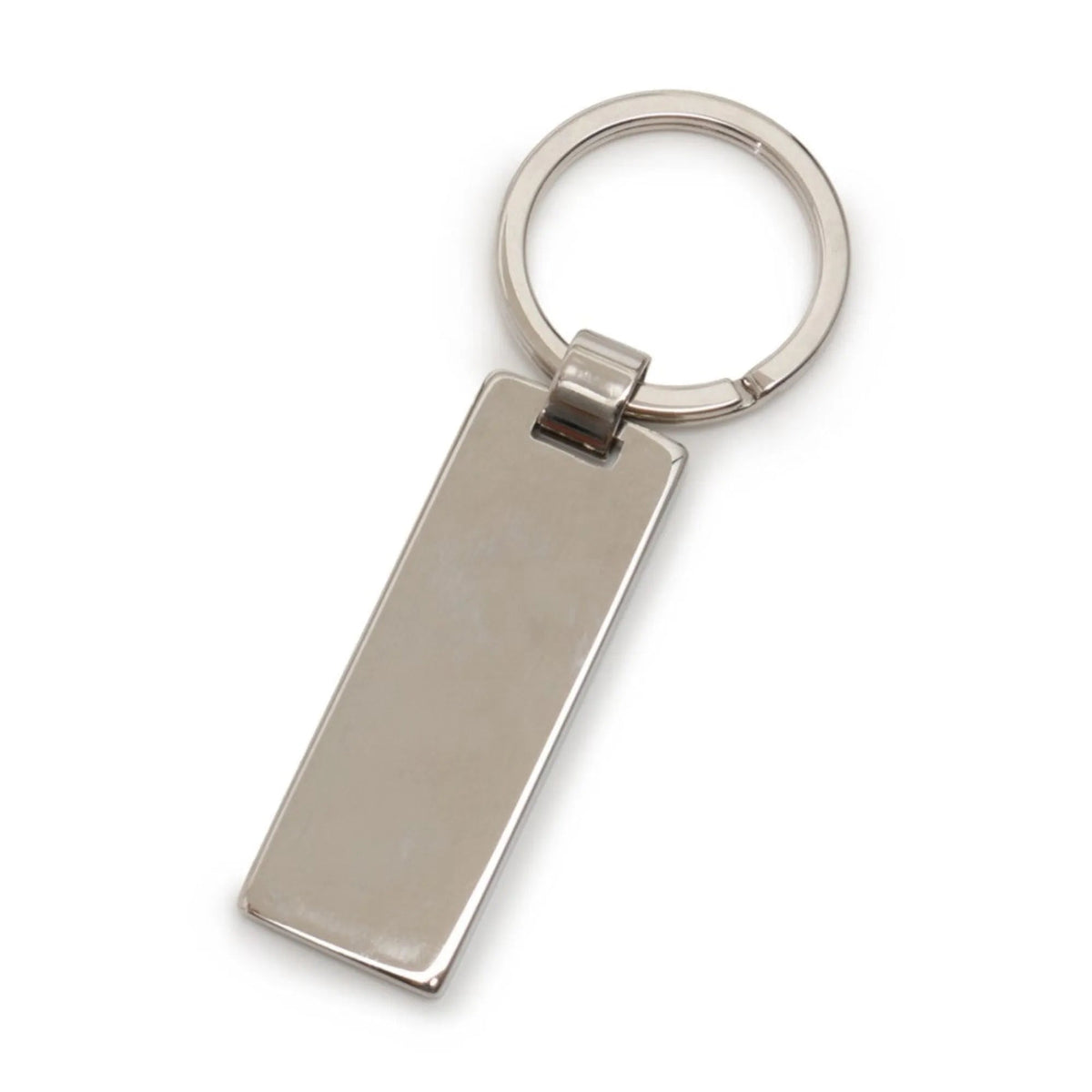 Prada Rubino Red Enamel Silver Metal Keyring Keychain - Keychains - Clayton's Online Store