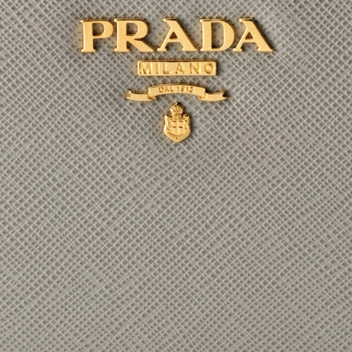 Prada Small Saffiano Leather Wallet Grey and Blue - Wallets - Clayton's Online Store