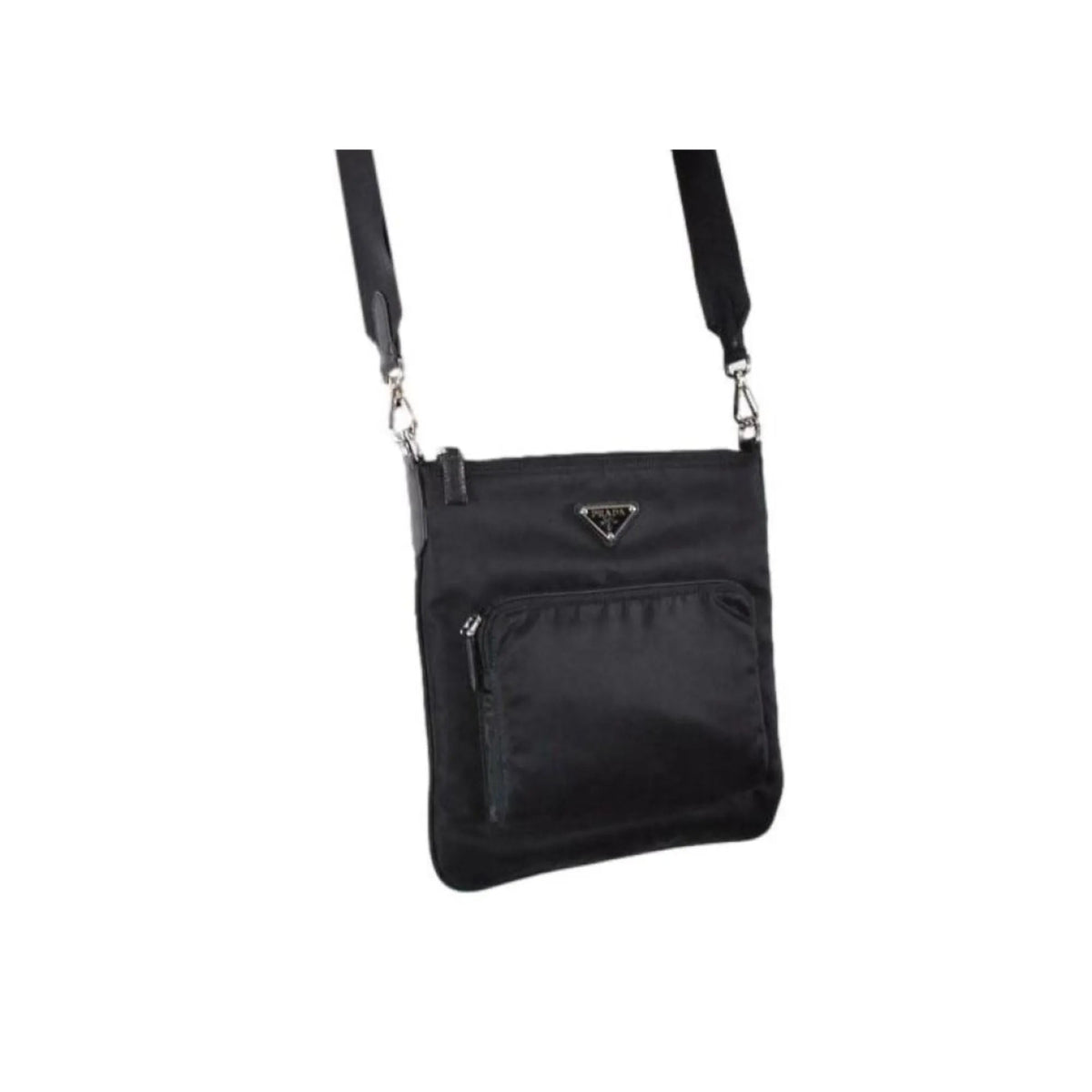 Prada Tessuto Nylon Sport Black Messenger Crossbody Bag - Handbags - Clayton's Online Store