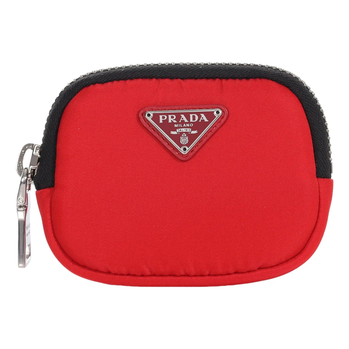 Prada Tessuto Red Nylon Cargo Mini Pouch on Lanyard Neck Bag - Handbags - Clayton's Online Store