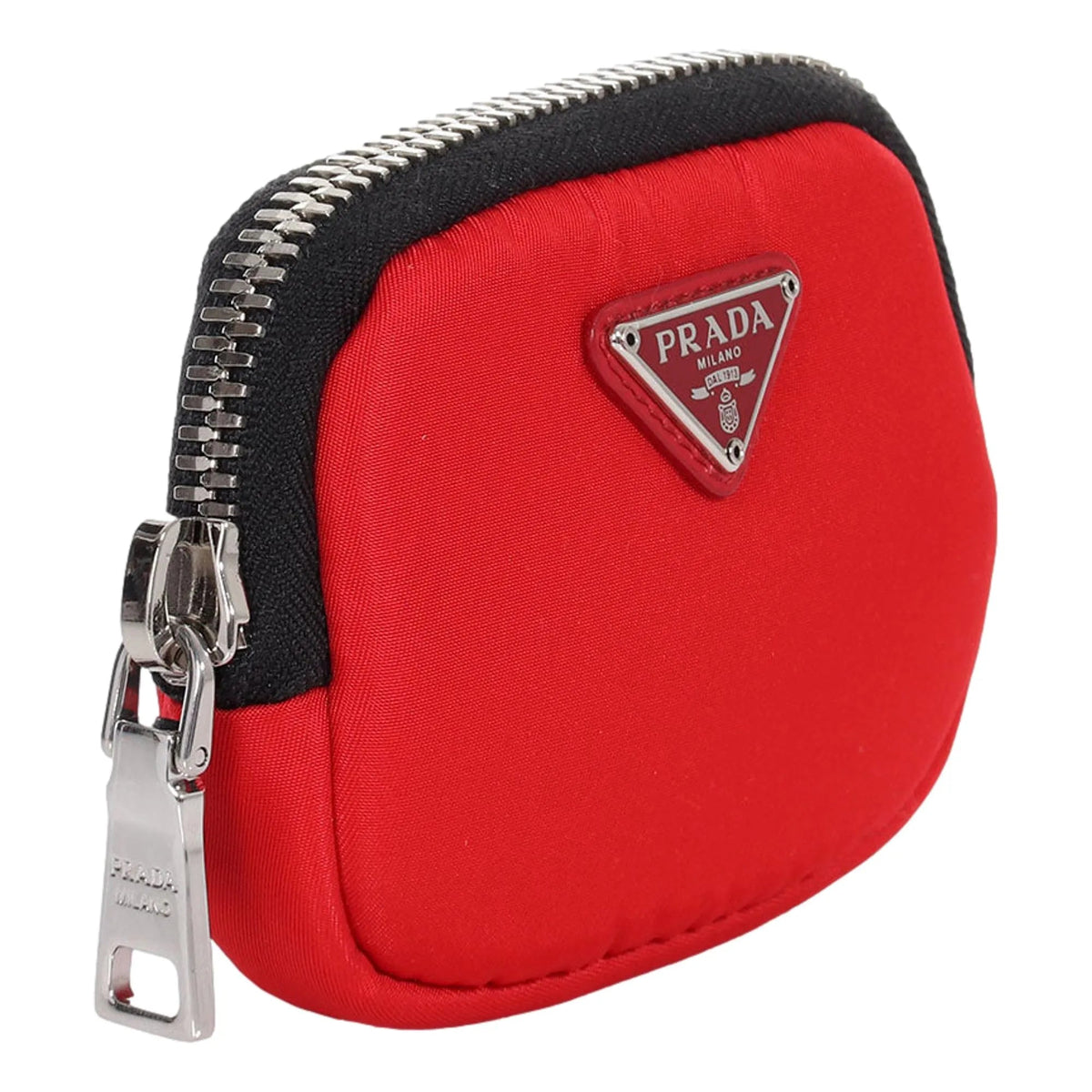 Prada Tessuto Red Nylon Cargo Mini Pouch on Lanyard Neck Bag - Handbags - Clayton's Online Store