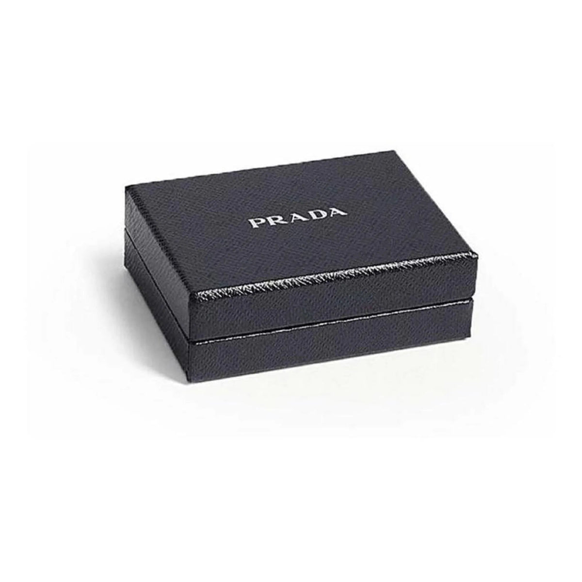 Prada Vitello Grain Argilla Grey Leather Small Card Holder Wallet - Wallets - Clayton's Online Store