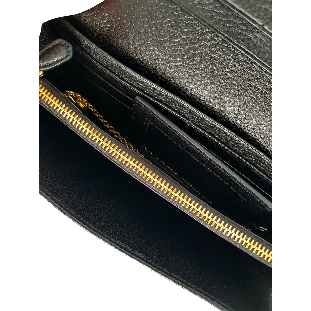 Prada Vitello Grain Black Leather ID Holder Continental Long Wallet - Wallets - Clayton's Online Store