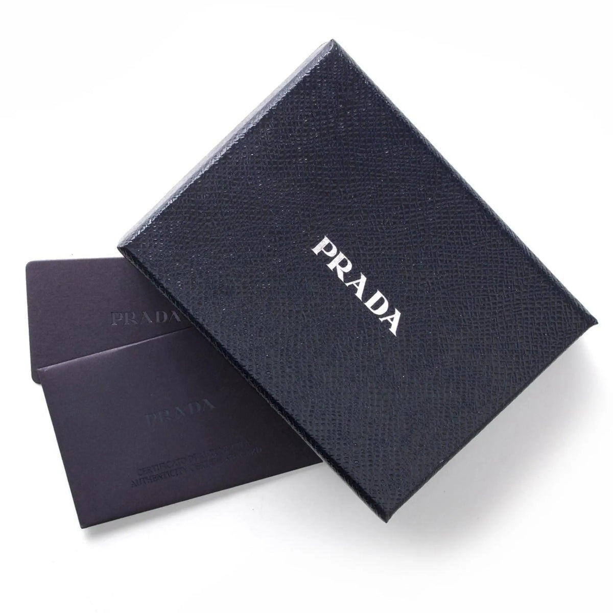 Prada Vitello Grain Leather Card Holder Cipria Beige Gold Logo - Wallets - Clayton's Online Store