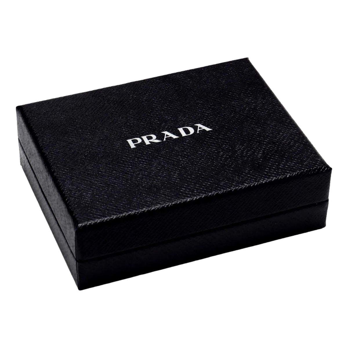 Prada Vitello Move Cipria Beige Leather Mini Cardholder Snap Wallet - Wallets - Clayton's Online Store