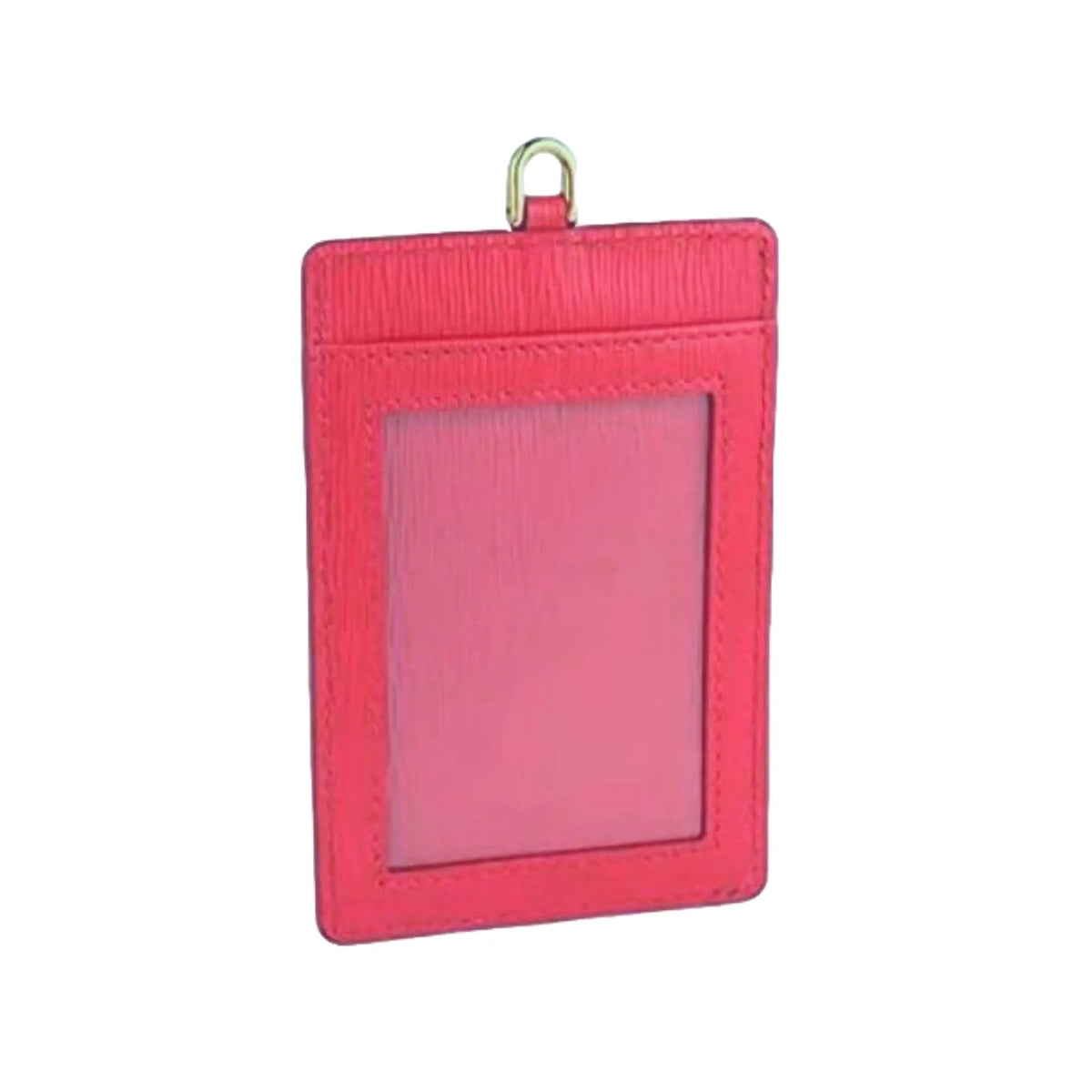 Prada Vitello Move Fuchsia Leather Logo Plaque Lanyard Cardholder Wallet - Keychains - Clayton's Online Store