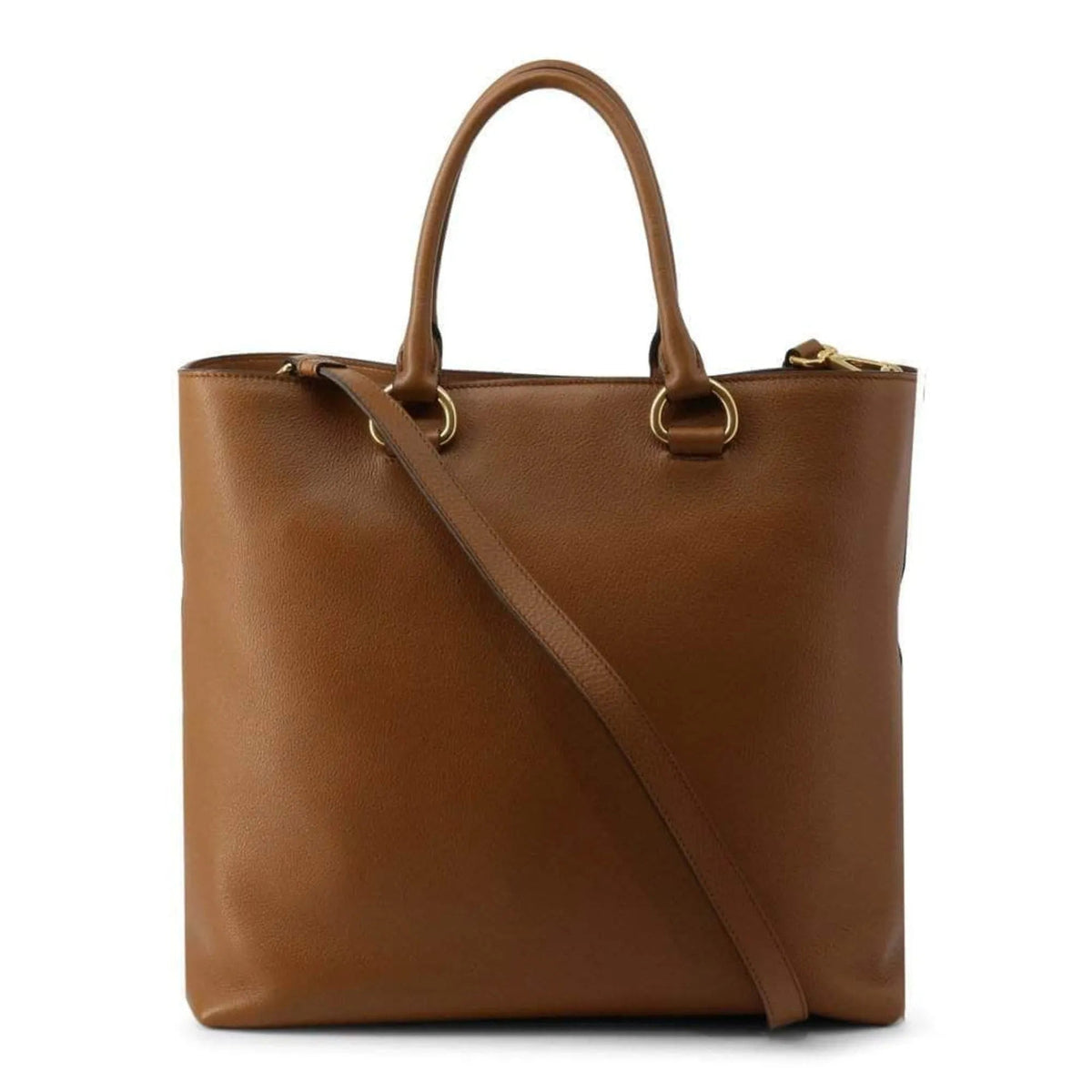 Prada Vitello Phenix Cognac Brown Shopping Tote Bag - Handbags - Clayton's Online Store