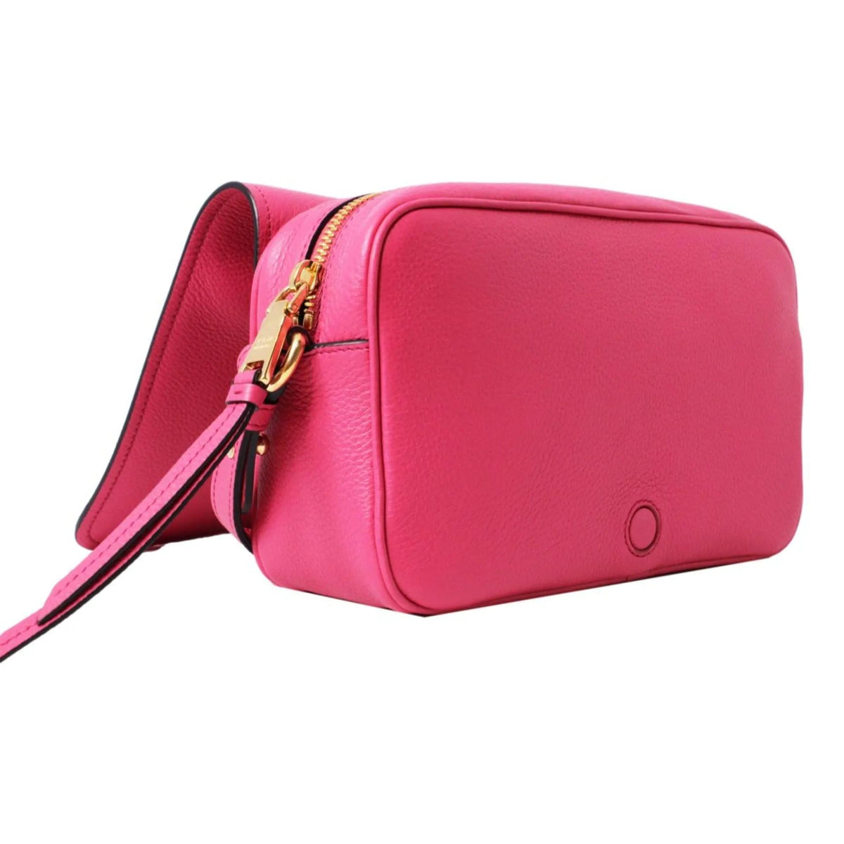 Prada Vitello Phenix Peonia Leather Flap Crossbody Bag - Handbags - Clayton's Online Store