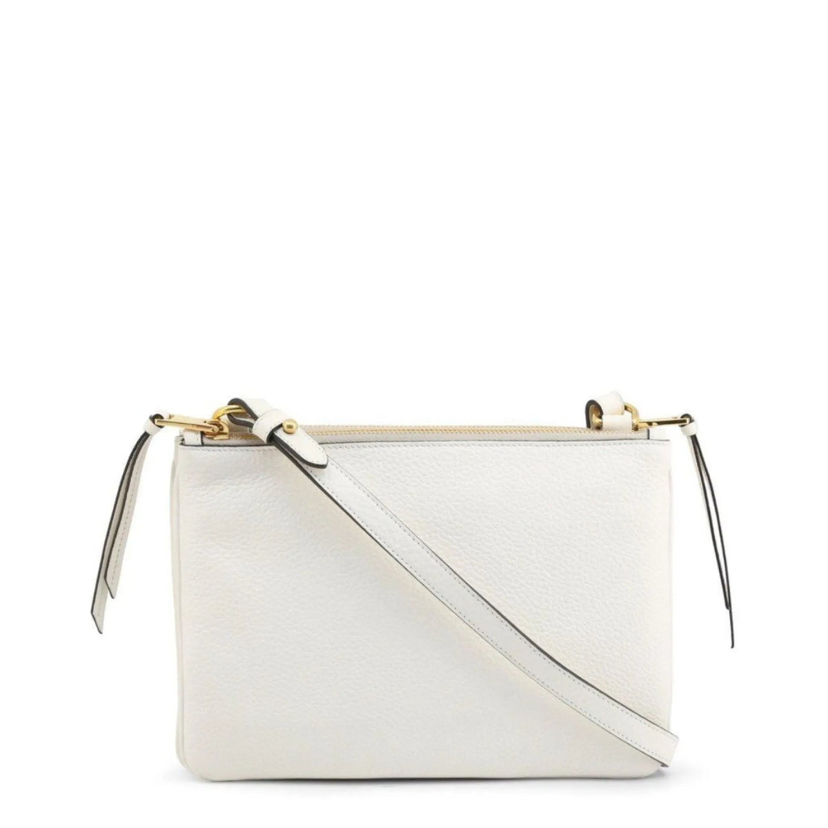 Prada White Leather Vitello Phenix Crossbody Bag - Handbags - Clayton's Online Store