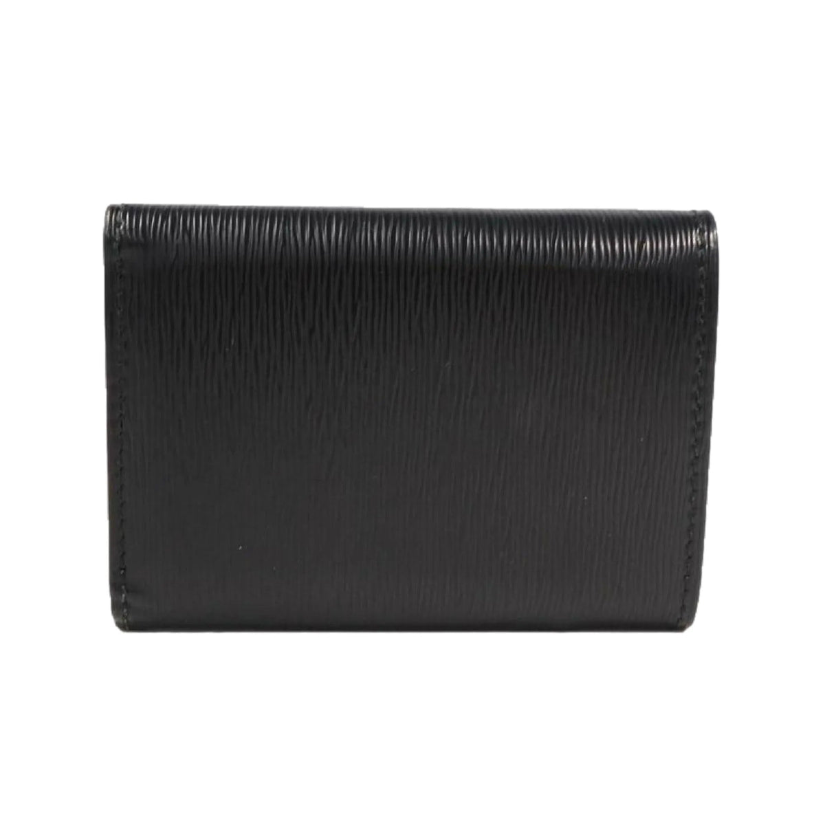 Prada Womens Vitello Move Black Leather Compact Envelope Trifold Wallet - Wallets - Clayton's Online Store