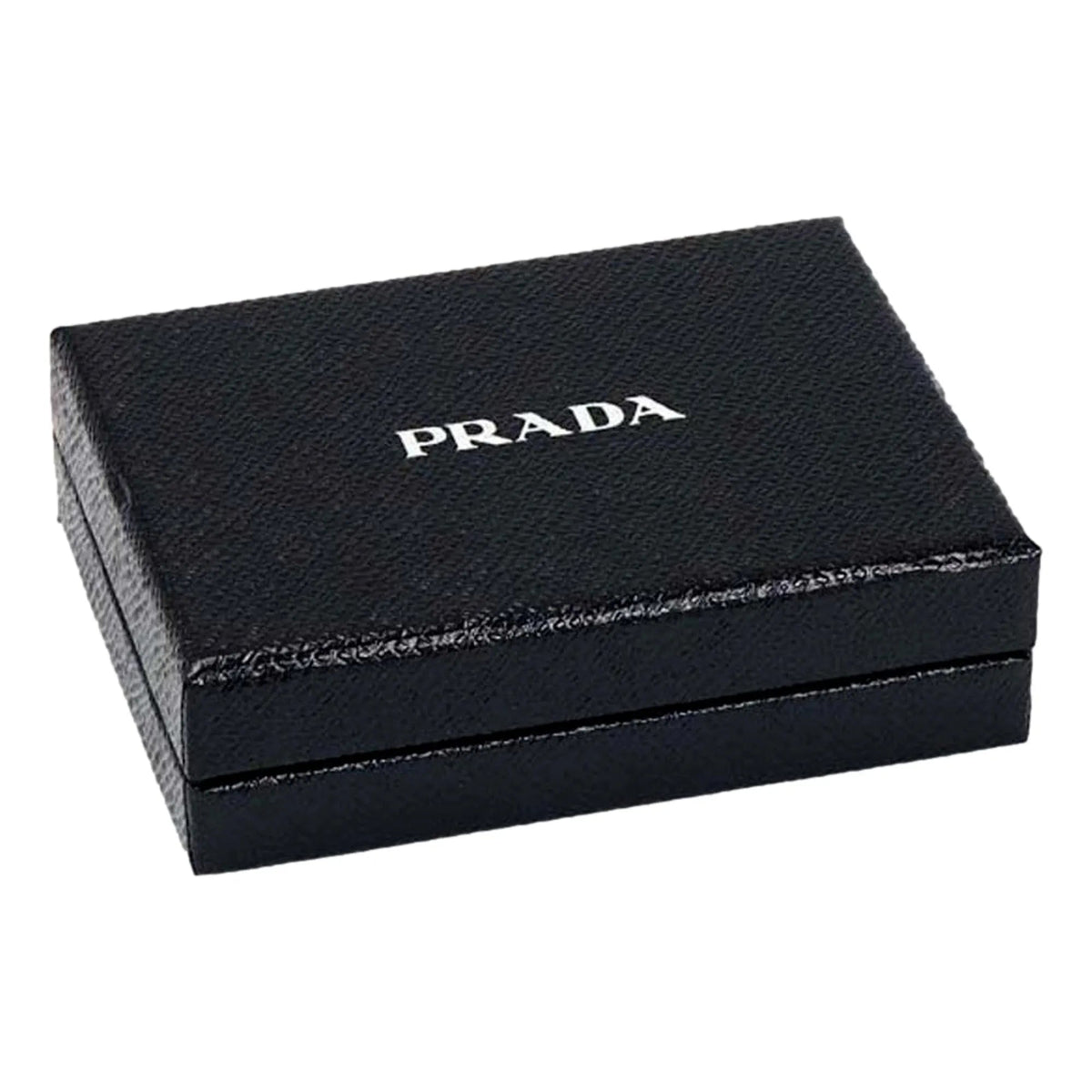 Prada Womens Zippy Coin Purse Wallet Saffiano Leather Bluette Blue Gold Logo - Wallets - Clayton's Online Store