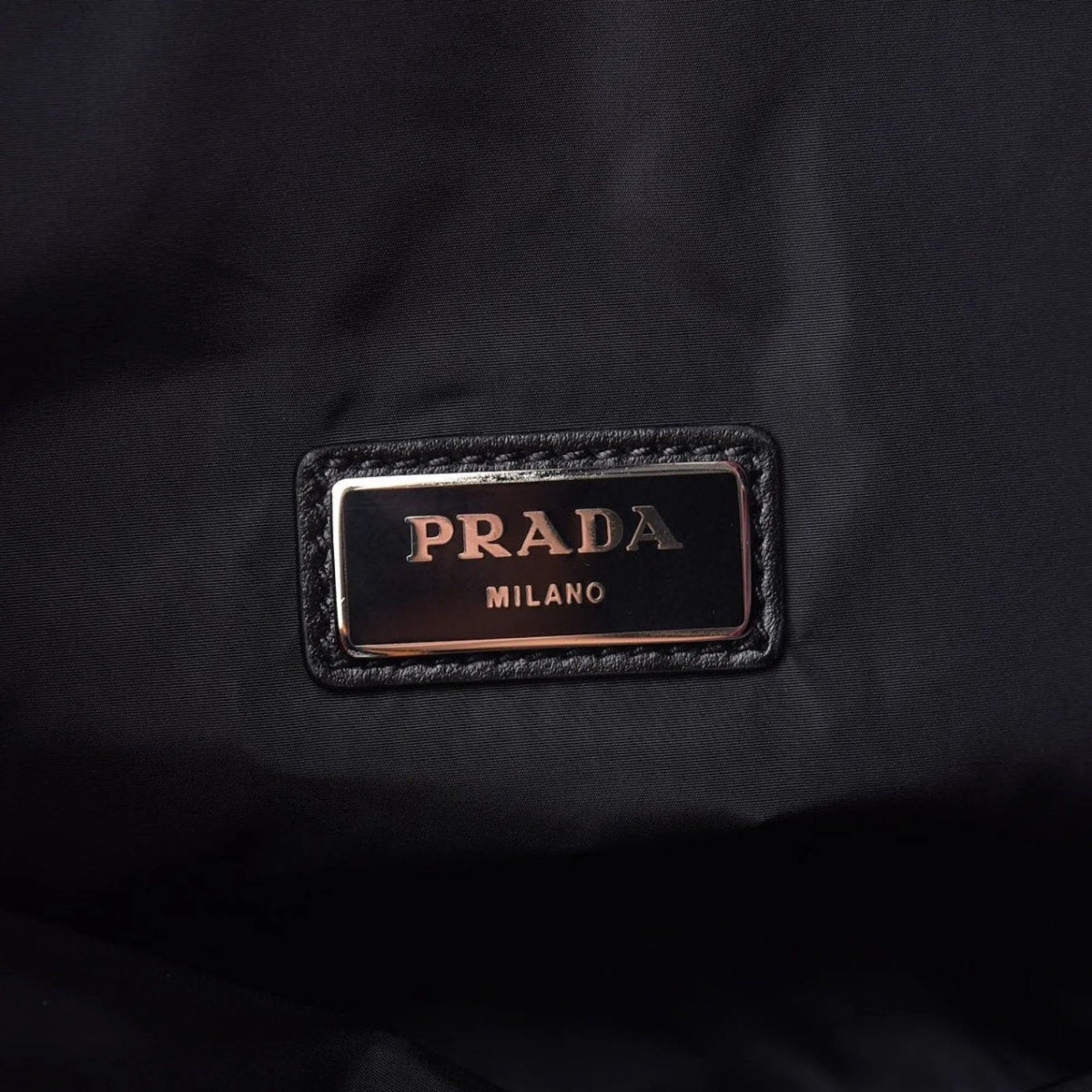 Prada Zaino Black Tessuto Nylon Drawstring Backpack - Handbags - Clayton's Online Store