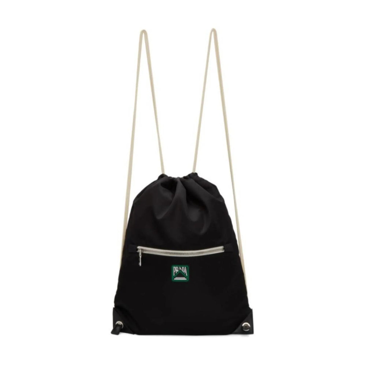 Prada Zaino Black Tessuto Nylon Drawstring Backpack - Handbags - Clayton's Online Store