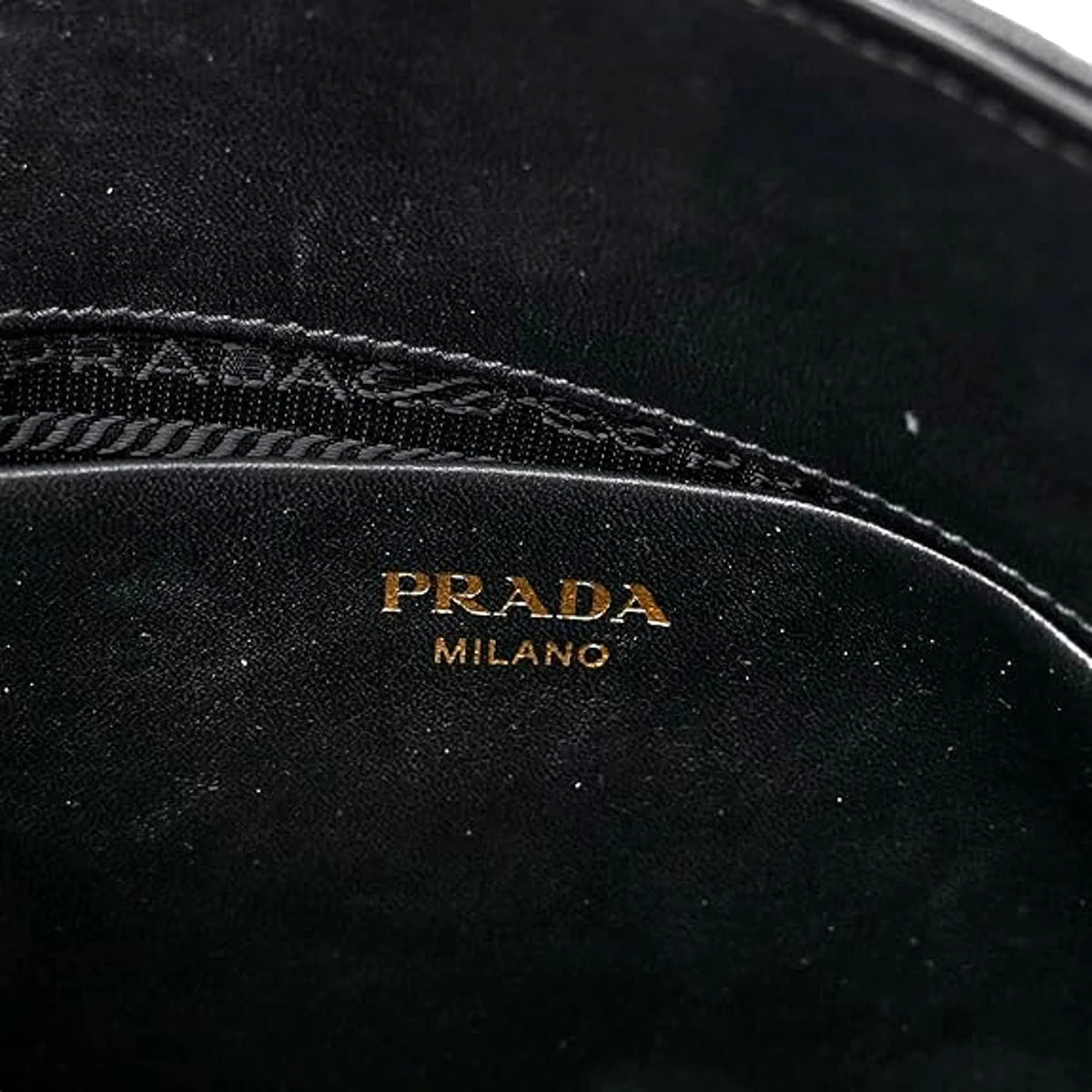 Prada Nappa Leather Gaufre Shopping Satchel Black