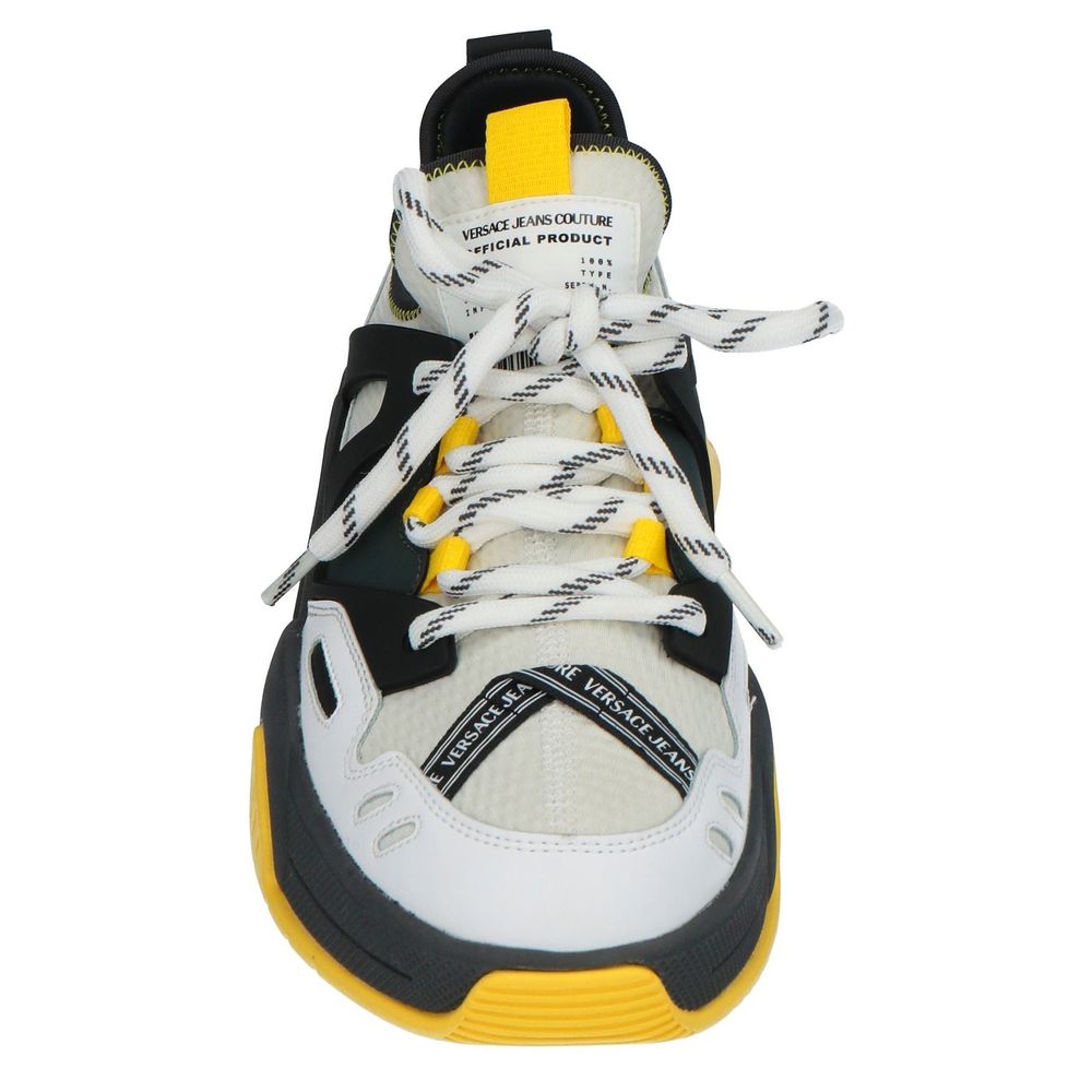 Versace Jeans Yellow Nylon Sneaker