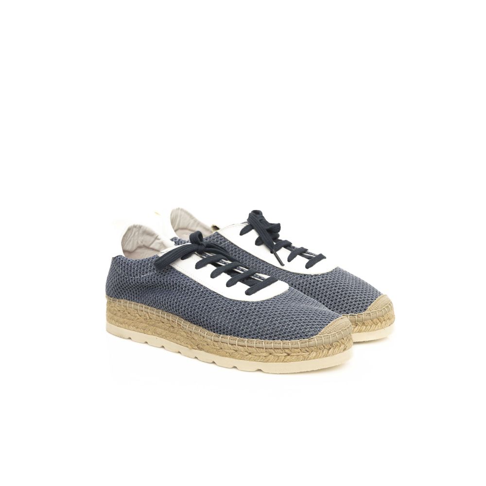 Cerruti 1881 Blue Polyester Sneaker