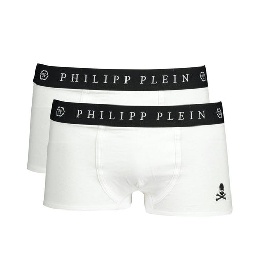 Philipp Plein Elevated Comfort White Boxer Duo