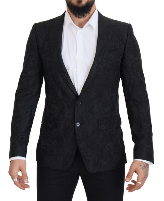 Dolce & Gabbana Elegant Slim Fit Peak Lapel Blazer