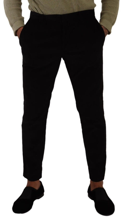 Dolce & Gabbana Elegant Slim Fit Corduroy Skinny Pants