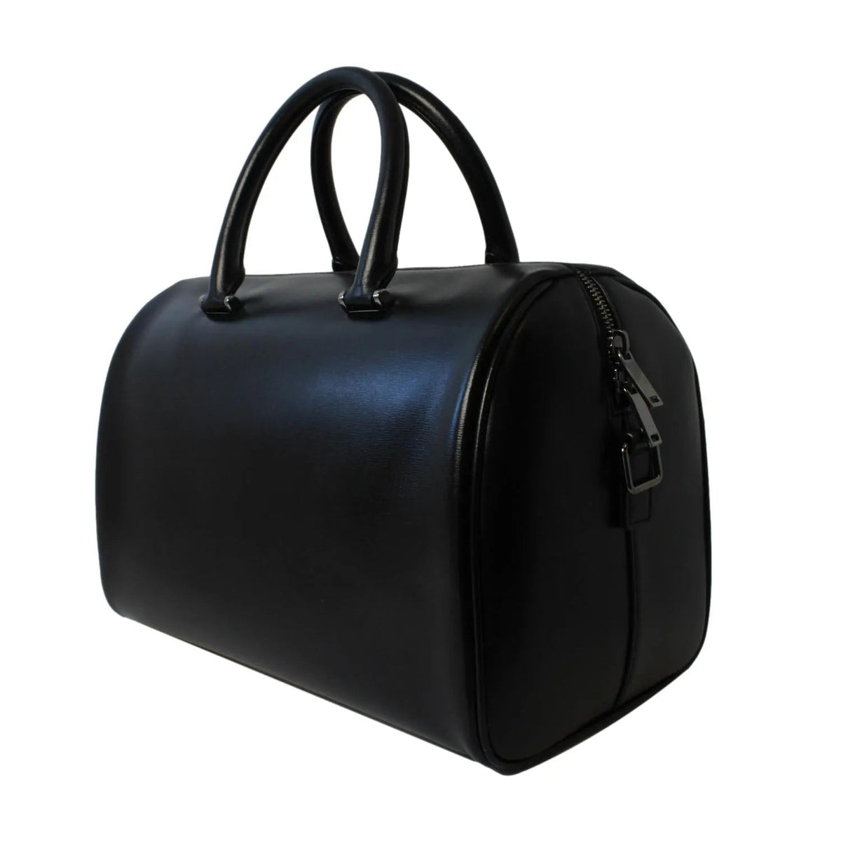 Saint Laurent 12 Hour Calfskin Leather Pony Hair Duffle Bag - Handbags - Clayton's Online Store