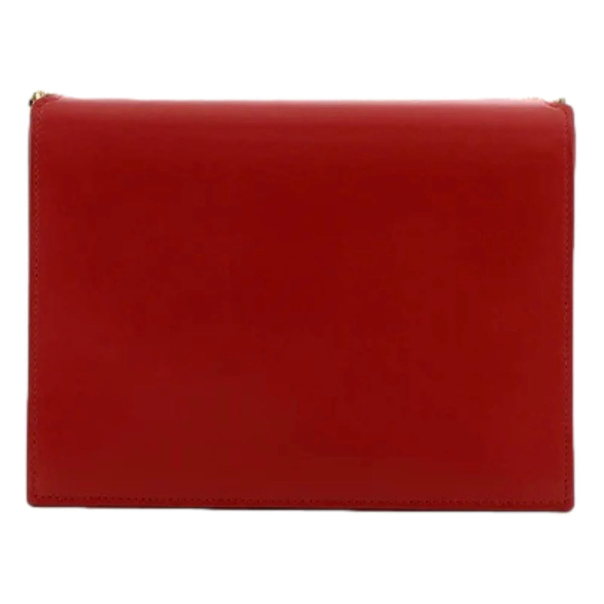 Saint Laurent Cassandra Red Leather Medium Shoulder Bag - Handbags - Clayton's Online Store