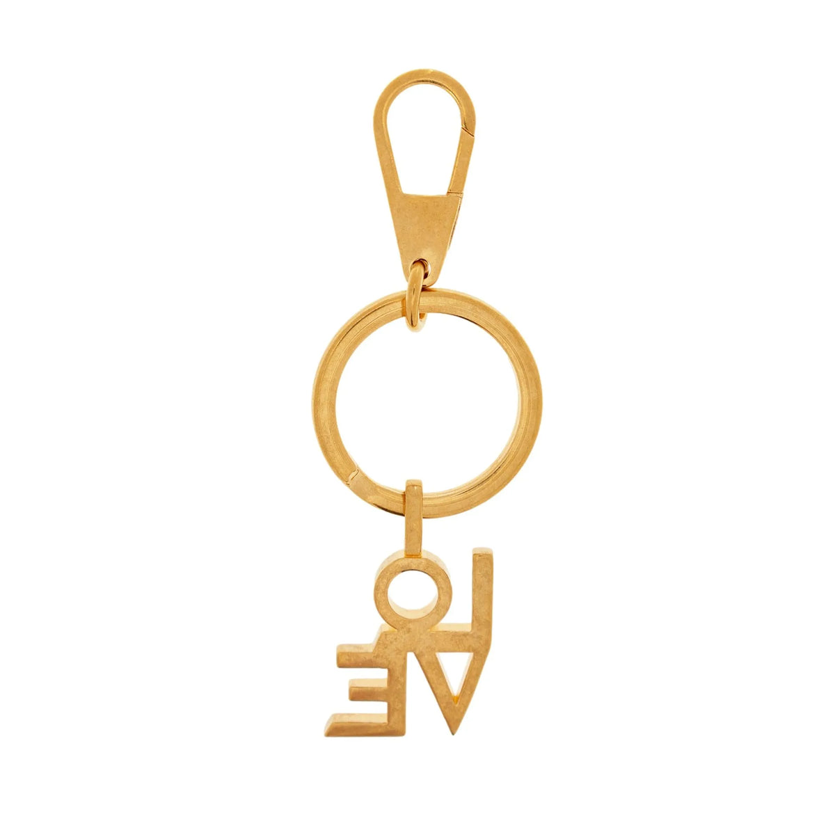 Saint Laurent Love Brass Keyring 670425