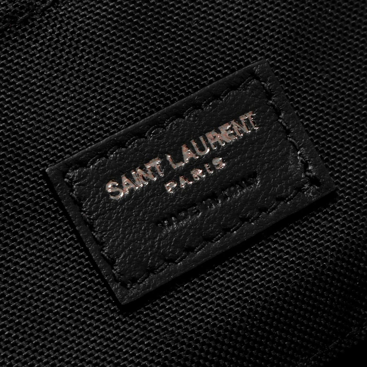 Saint Laurent Nuxx Ripstop Black Trifold Flap Wallet - Wallets - Clayton's Online Store