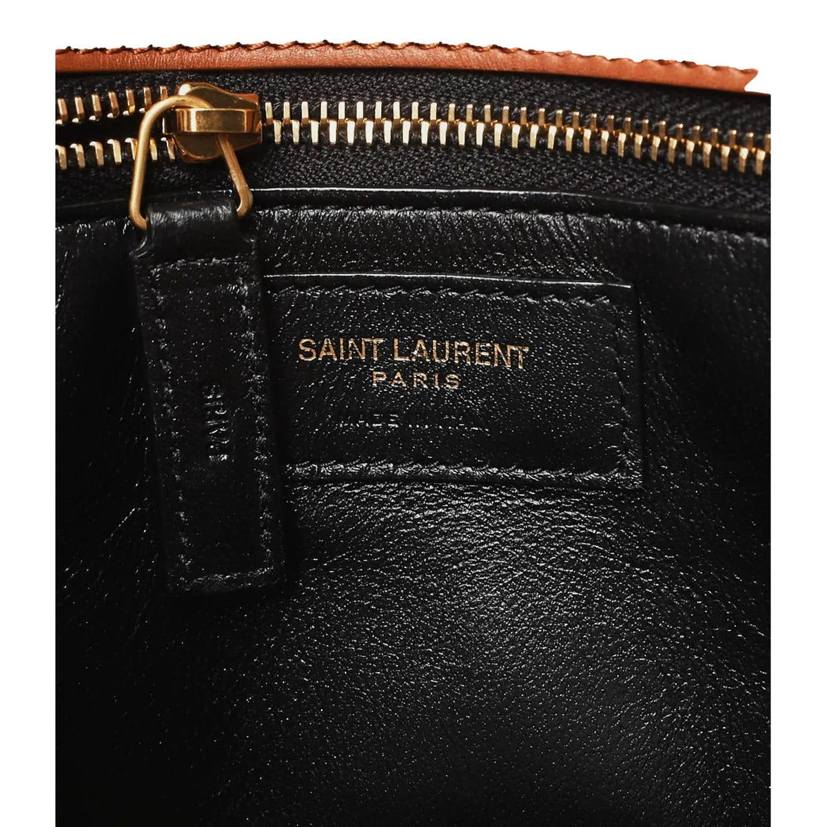 Saint Laurent Sac De Jour Black Canvas and Brown Leather Satchel - Handbags - Clayton's Online Store