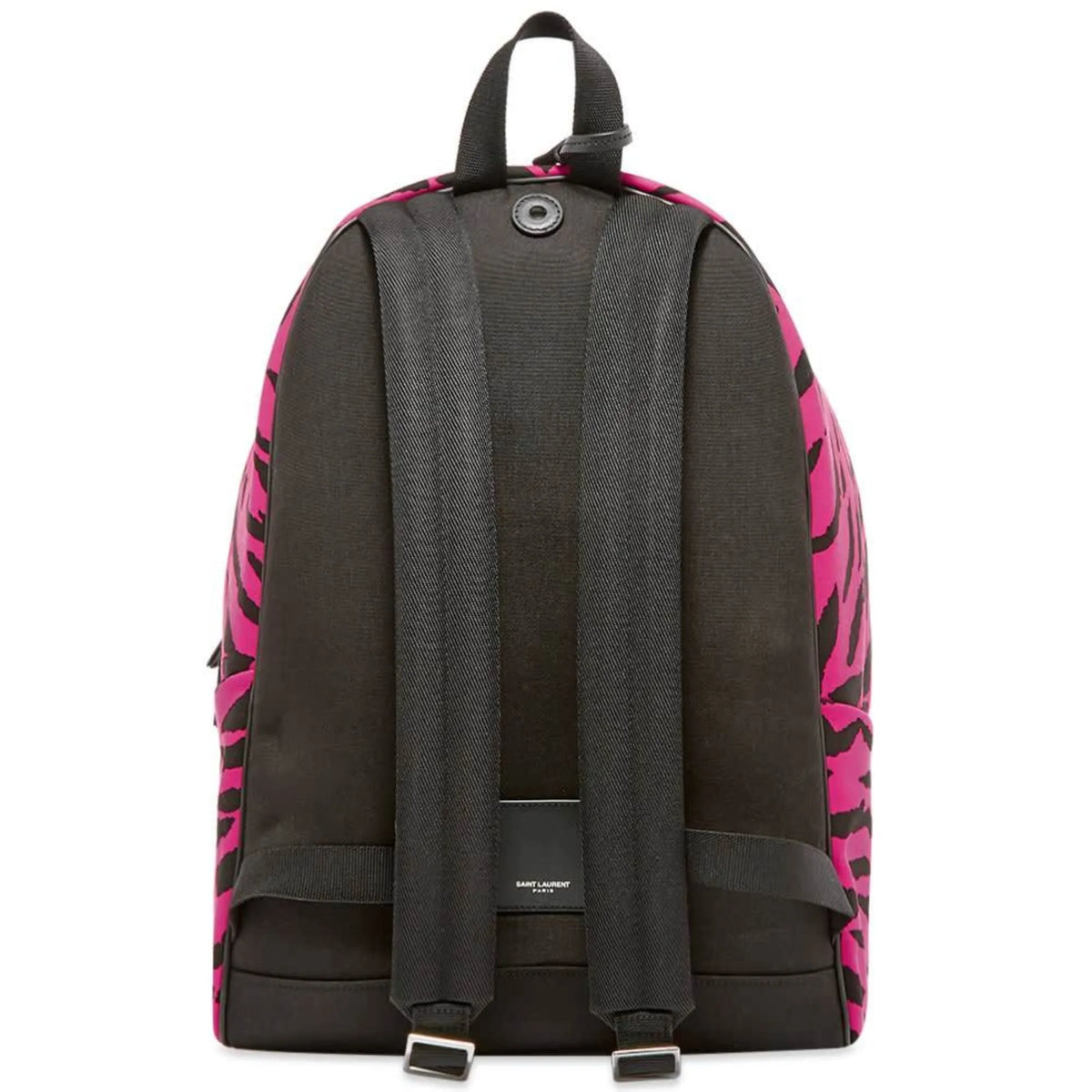 Saint Laurent Unisex Pink Zebra City Backpack